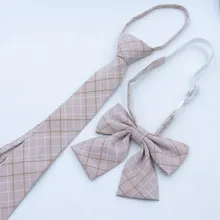 Свободный галстук-бабочка, мужской стиль колледжа, цветочный узор, женский воротник, цветочный узор, корейский Повседневный узкий галстук, легко тянется