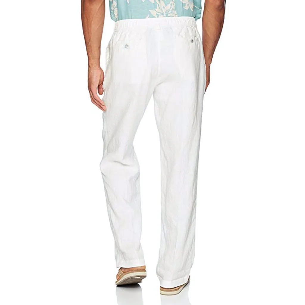 Vogue Pantalon Homme брюки мужские повседневные рабочие хлопковые смешанные однотонные длинные штаны с эластичным поясом с карманами черные брюки