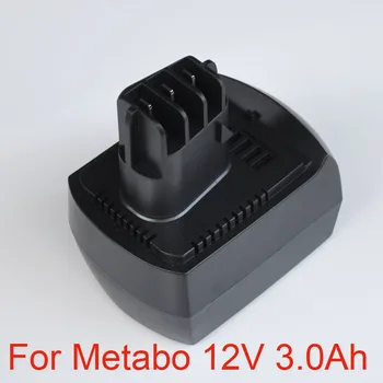 

12V 3.0Ah Ni-MH Rechargeable Battery for Metabo cordless Electric drill screwdriver BZ12SP BS12SP BSZ12 SSP12