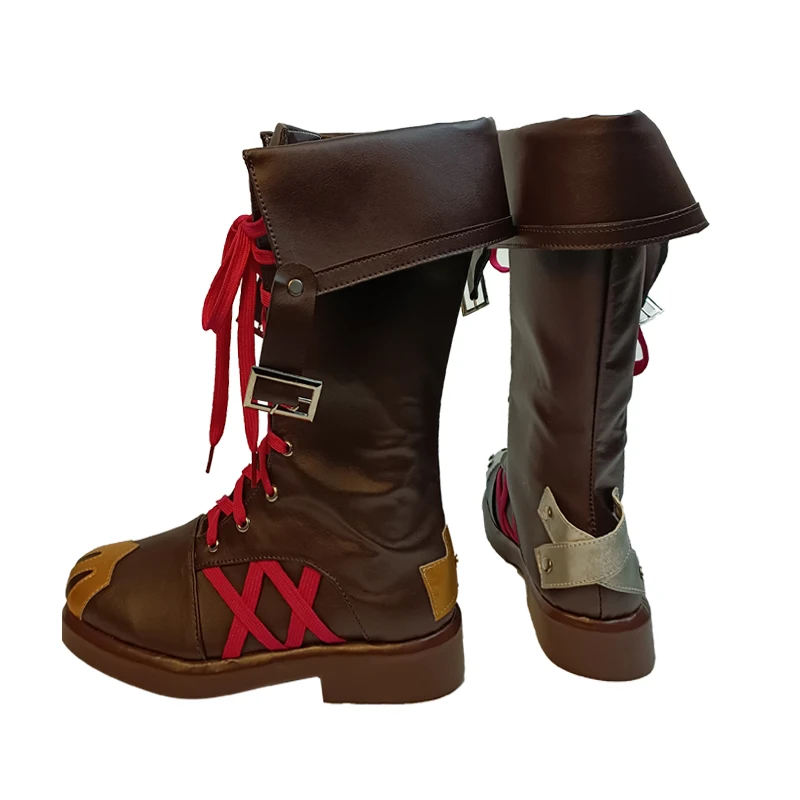 Game LOL Arcane Jinx Cosplay Shoes Props Boots Halloween Party Accessories Customization
