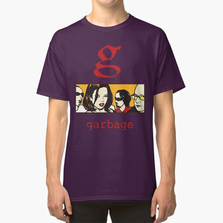garbage band t shirt