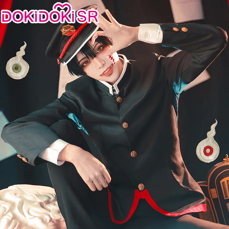 Мужской костюм на Хэллоуин DokiDoki-SR из аниме Jibaku Shounen Hanako-kun для косплея в туалете