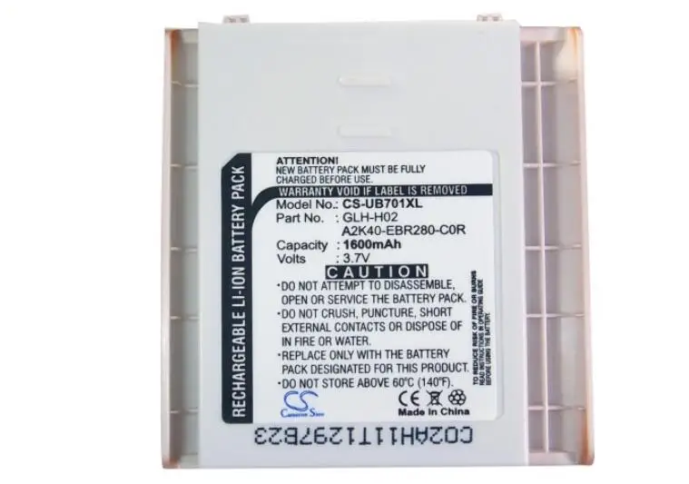 Cameron sino 1600mah аккумулятор для GIGABYTE gSmart i (128) A2K40 EBR280 C0R GLH H02 мобильный смартфон