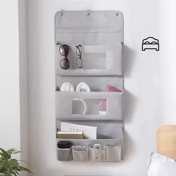 

Storage bag hanging bag wall hanging door multi-layer fabric finishing bag dormitory storage bag sundries storage WF805342