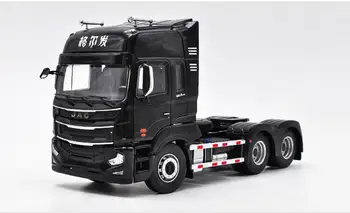 

1/24 JAC GALLOP Heavy Truck Trailer Tractor Black Diecast Car Model