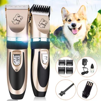 

Dog Clippers Low Noise Pet Shaver Rechargeable Dog Trimmer Cordless Pet Grooming Tool Cat Animal Hair Cutter Trimmer Haircut