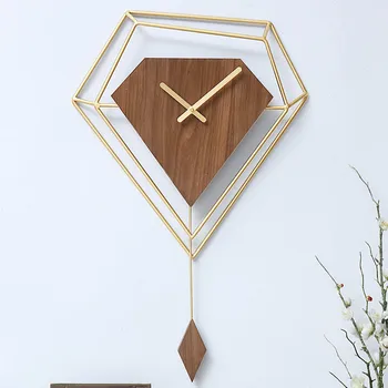

Hoshine House Vintage Style Reloj de Pared Room Modern horloge Murale Design Moderne Decoration Wall Clock Horloge