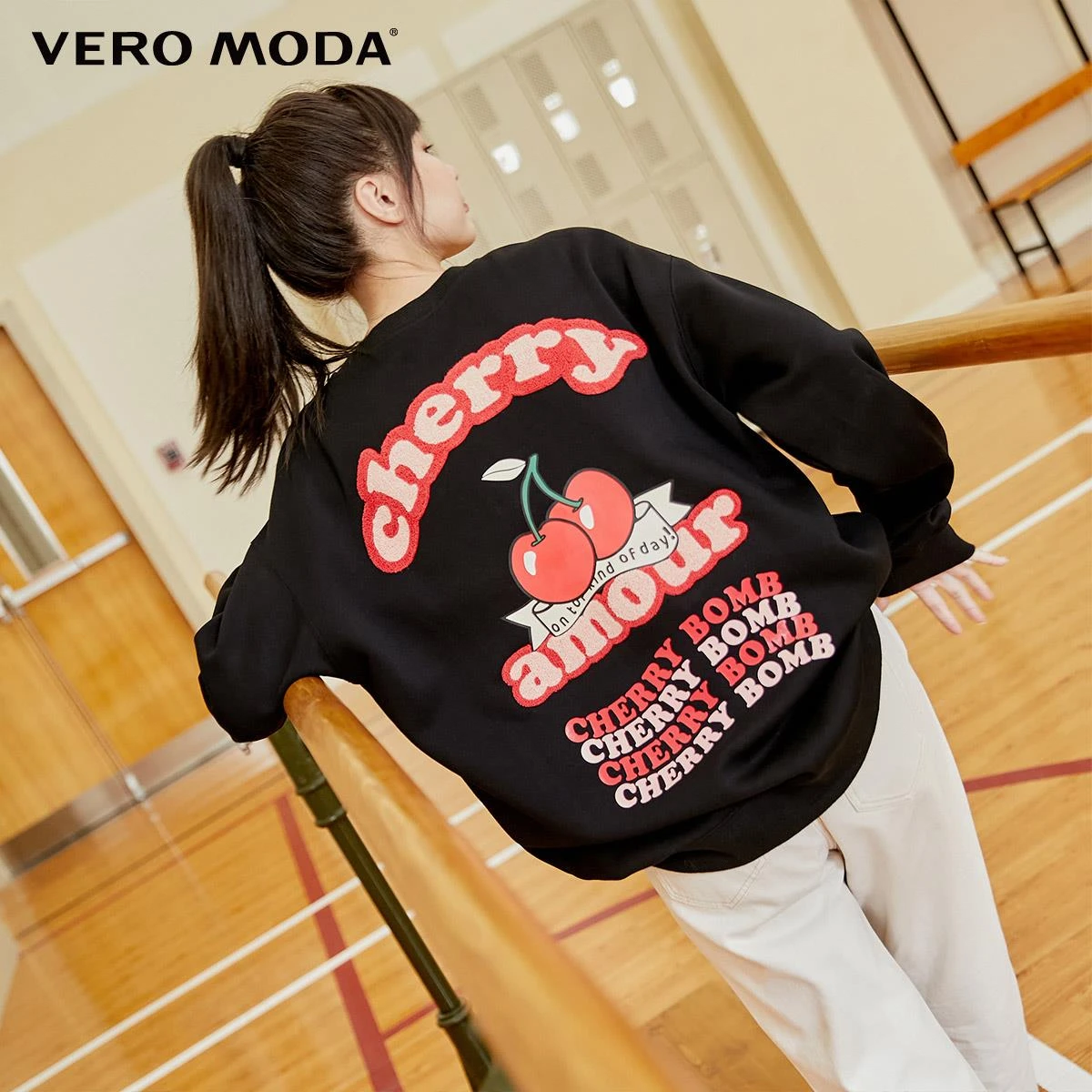 Moda algodón de las Print Oversize suelto recto sudadera de lana | 320433001 ||Sudaderas capucha y sudaderas| - AliExpress