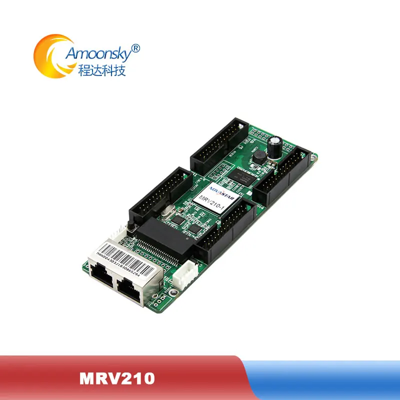 Светодиодная карта приема MRV210 с 2 портами novastar для наружного светодиодного