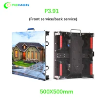 P3.91 полноцветный светодиодный модуль светодиодный экран на прокат p3.91 внутренняя реклама светодиодная дисплей видеосъемка рекламный щит передний сервис назад p4.81