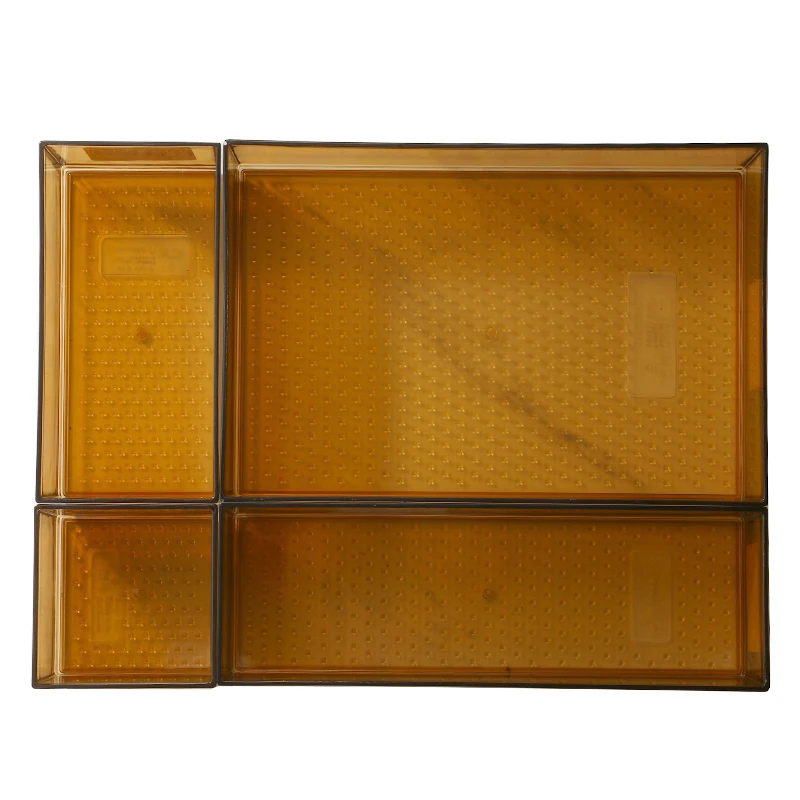 Kitchen Drawer Divider Storage Compartment Box Organizer Layered Partition Desktop Finishing Home Makeup Tableware Storage Box