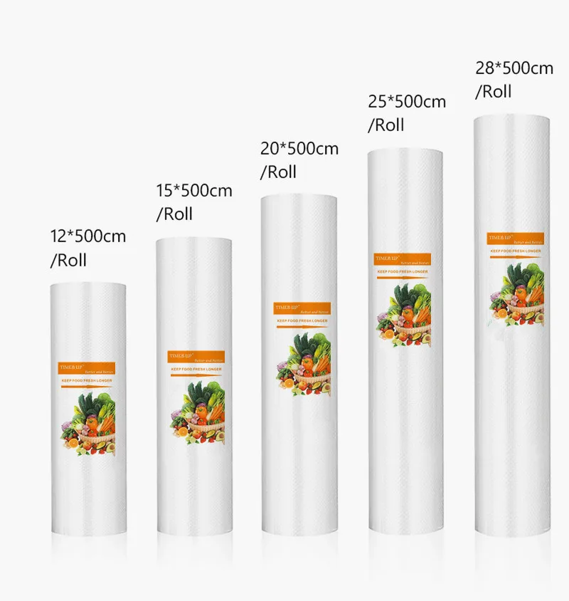 

Kitchen Food Vacuum Bag Storage Bags For Vacuum Sealer Food keep Fresh Long 12+15+20+25+30cm*500cm