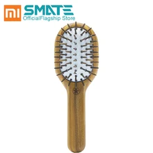 Расческа для волос SMATE для Xiaomi Mi, расческа для ухода за волосами, массажная расческа из натурального дерева, расческа ручной работы для салонов, парикмахерских, стильные инструменты