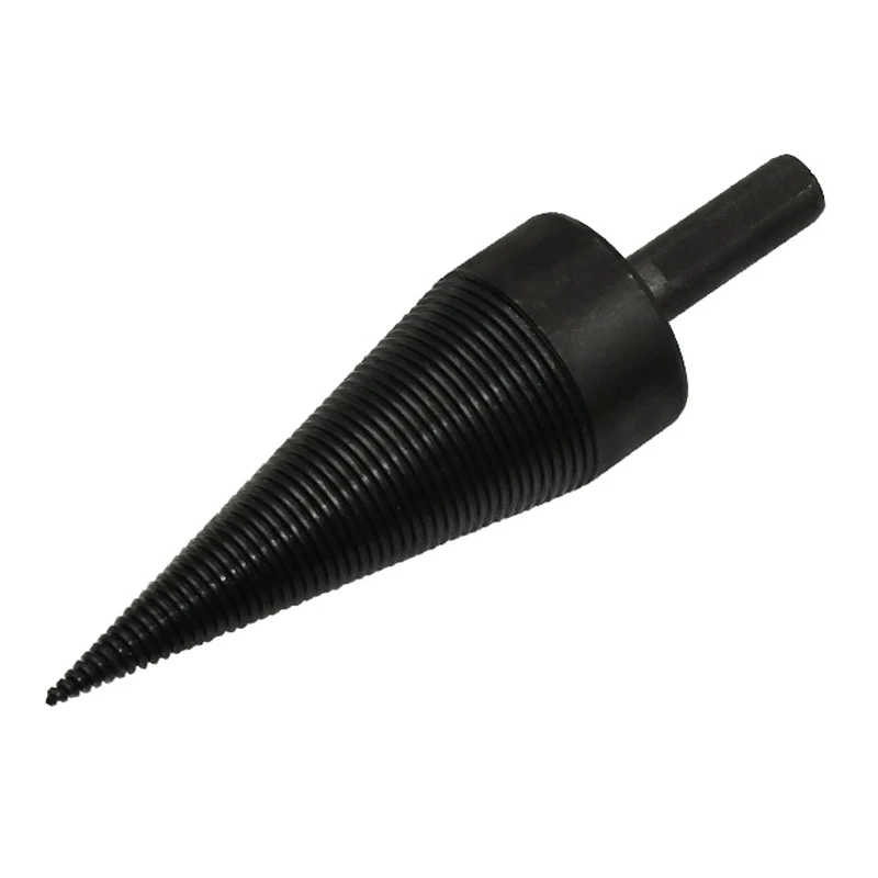 3pcs Woodworking Household Separator Spiral Cone Reamer Punch Driver Firewood Machine Splitter Drill Bit Wood Splitting Hammer