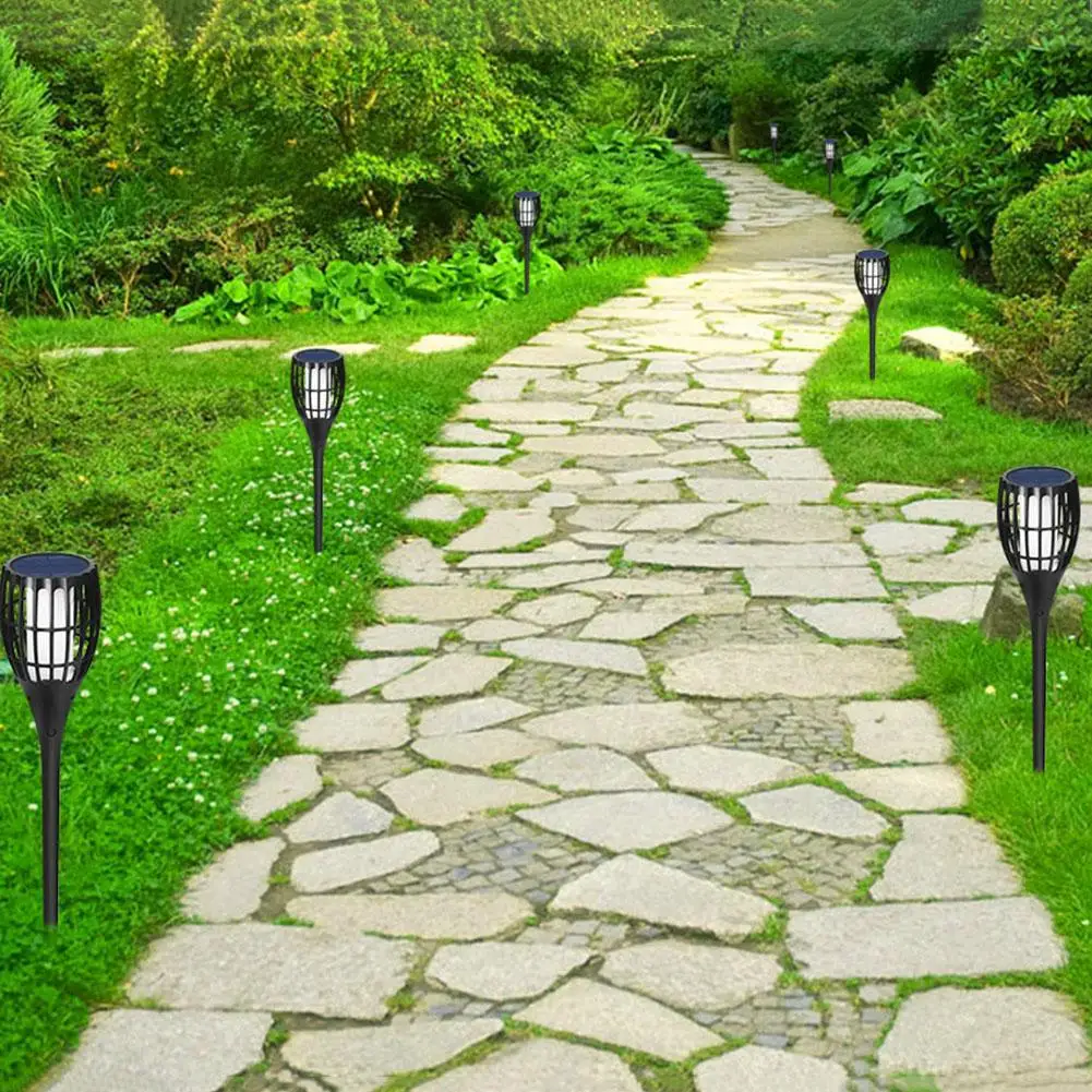 

Solar Torch Light Multi-function Stable Operation Reliable Streetlight 96LED Garden Landscape Waterproof Decoration Lamp