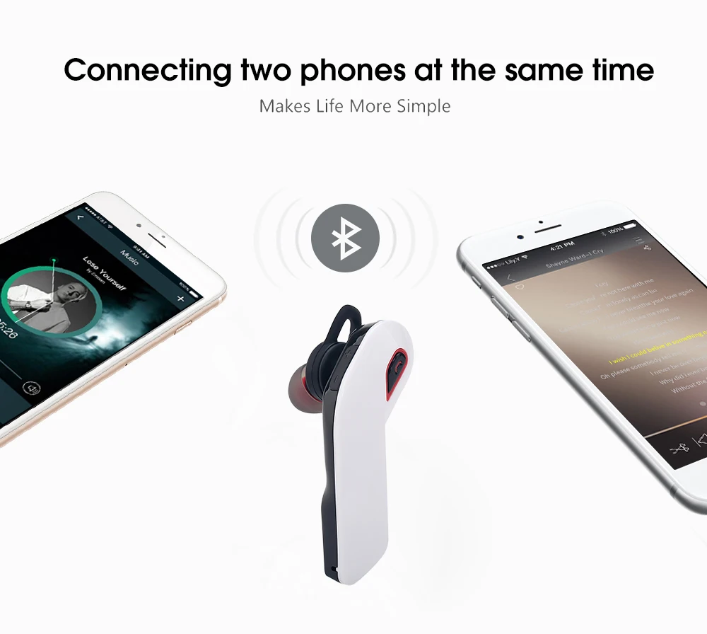 LYMOC Y97, новинка, Bluetooth, беспроводная гарнитура, V4.1, стерео, для автомобиля, бизнес, Handfree, наушники для телефона, CVC6.0, с шумоподавлением, для iPhone