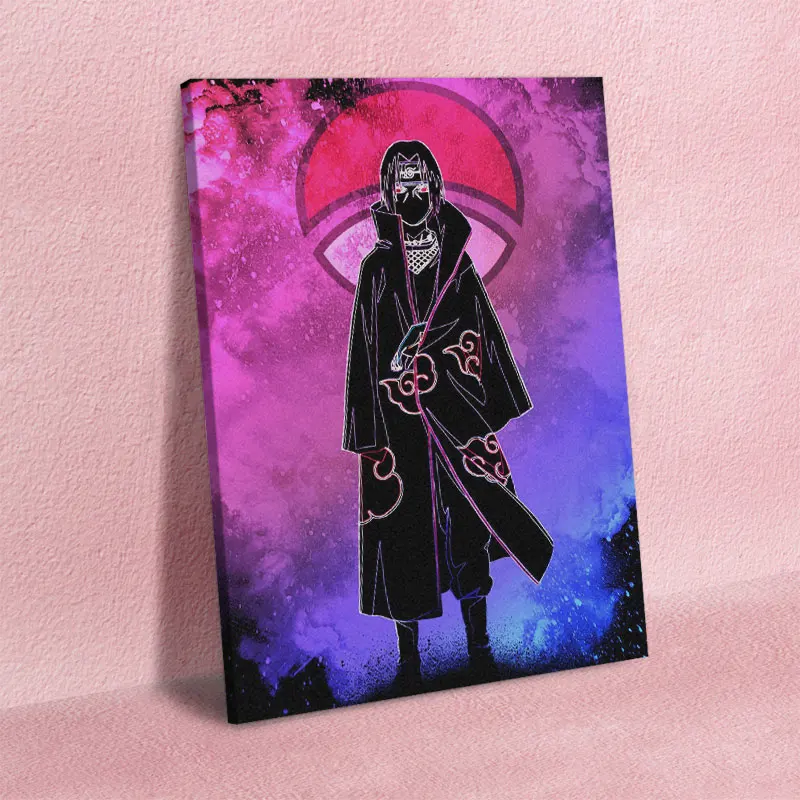 Модульный холст Uchiha Itachi плакаты принты картина Наруто домашний декор японское