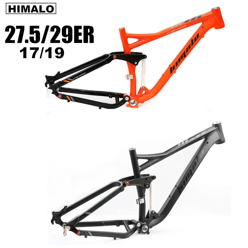Рама для велосипеда HIMALO с полной подвеской 29ER 27.5ER из алюминиевого сплава MTB рама