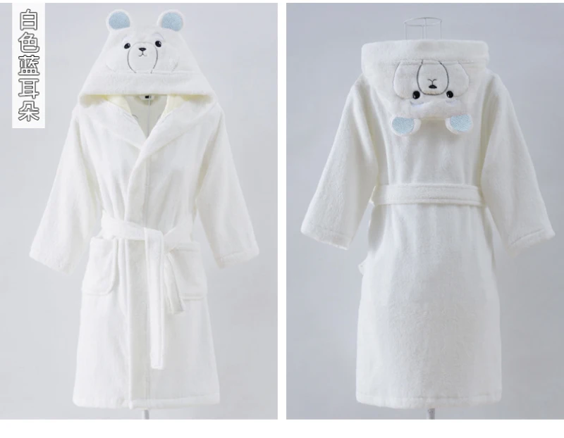 Roupão de Algodão Crianças dos Desenhos Meninas com Capuz Crianças Terry Toweling Robe Animados Menino & Inverno Banho Homewear L186 10 crianças dos desenhos animados menino & meninas