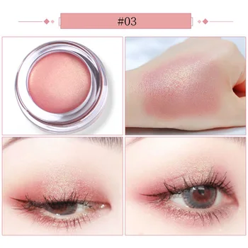 

YANQINA Shimmer Eyeshadow Palette Big Eyes Makeup Glitter Eye Shadow Powder Pallete Make up Cosmetics Luminous Shadows Pigment