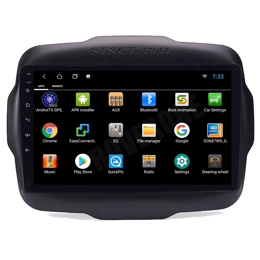 Автомобильный мультимедийный плеер для Jeep Renegade 2016 2017 2018 Android 10 Авторадио стерео