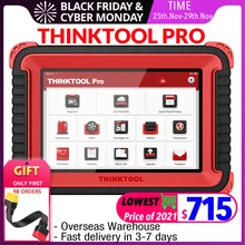 THINKCAR Diagnostic Tool THINKTOOL Pro Full Systems ECU Coding OBD2 Code Scanner with 28 Reset Function pk