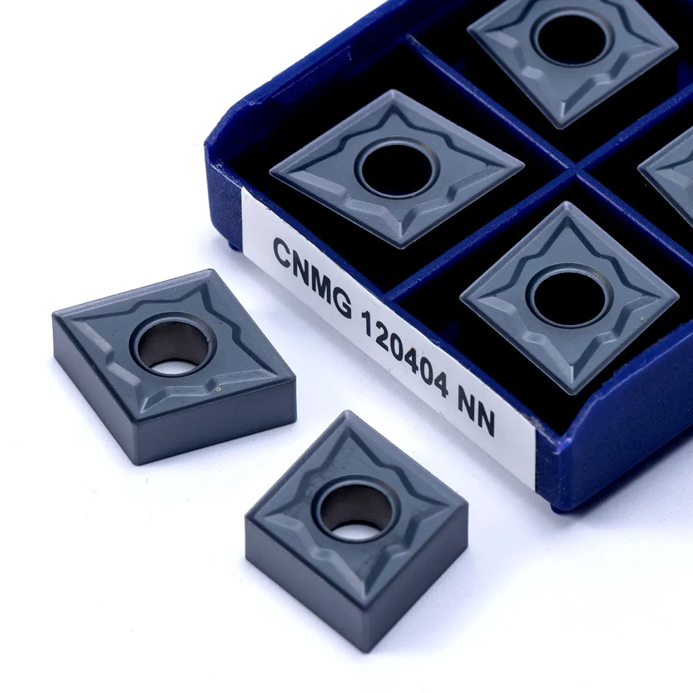 

High Quality CNMG120408 NN LT10 Stainless Steel External Turning Tool CNMG 120404 Original External Hard Alloy Blade
