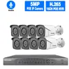 5MP 16CH NVR 8 cam