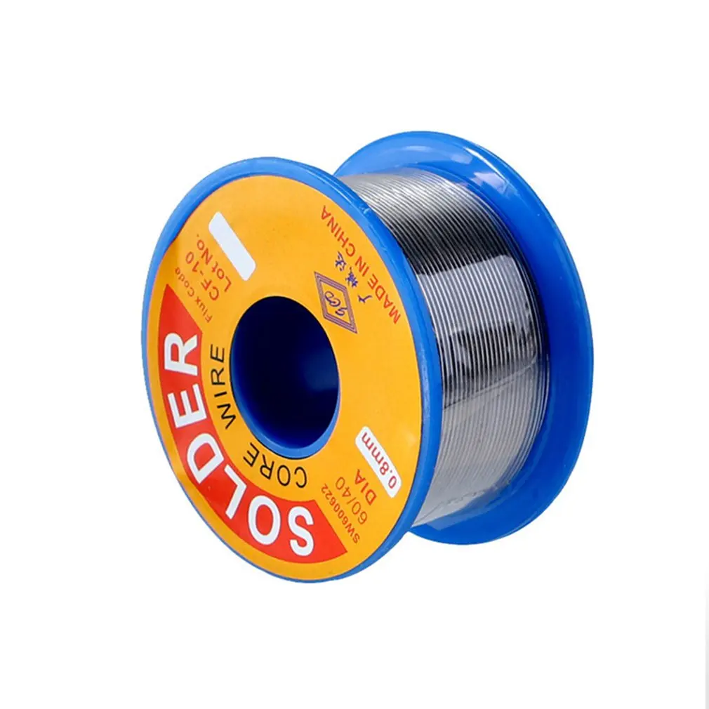 0.8/1.0/1.2MM Environmental Disposable Solder Wire Tin Lead Melt Rosin Core Soldering Roll for Electrical | Инструменты