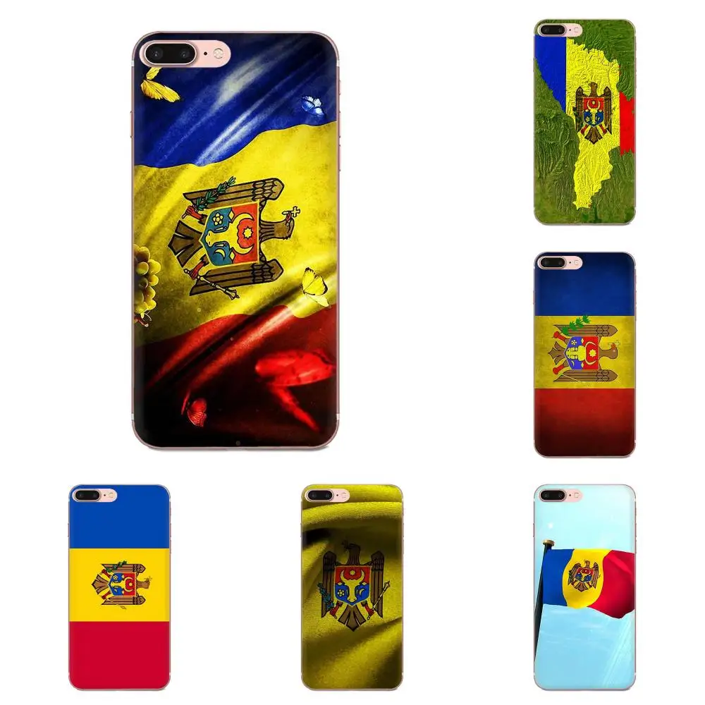 #*Cheap Moldova Flag For Huawei Honor Mate 7 7A 8 9 10 20 V8 V9 V10 G Lite Play Mini Pro P Smart Soft Custom Phone