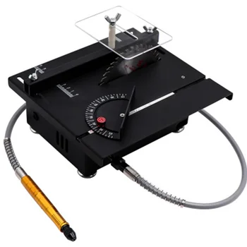 

Mini small table saw diy woodworking jade chainsaw table grinder precision model saw multi-function small cutting