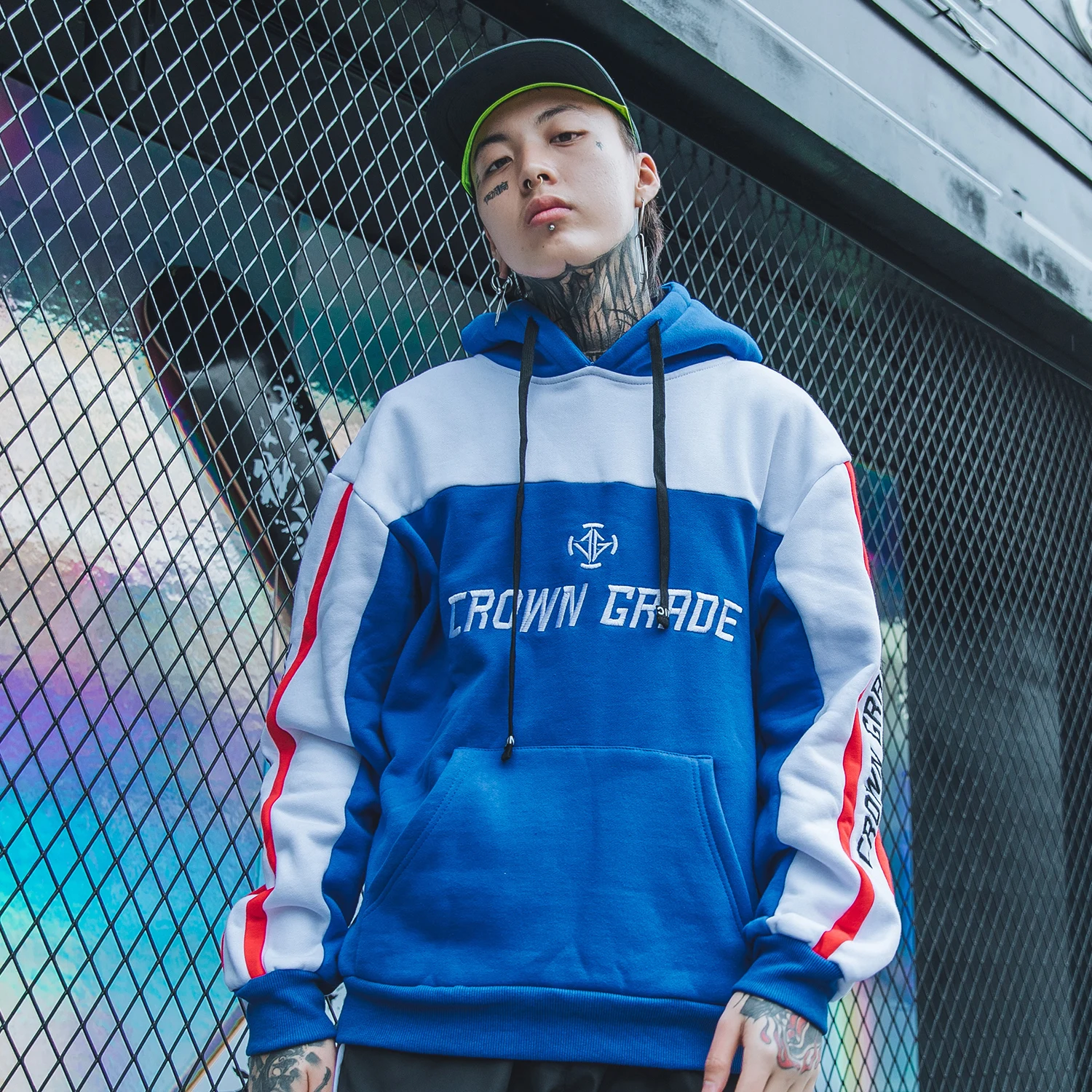 Aelfric Eden цветные часы мужские толстовки Harajuku Хип Хоп пуловер с буквенным принтом Повседневный хлопковый с капюшоном толстовки уличная
