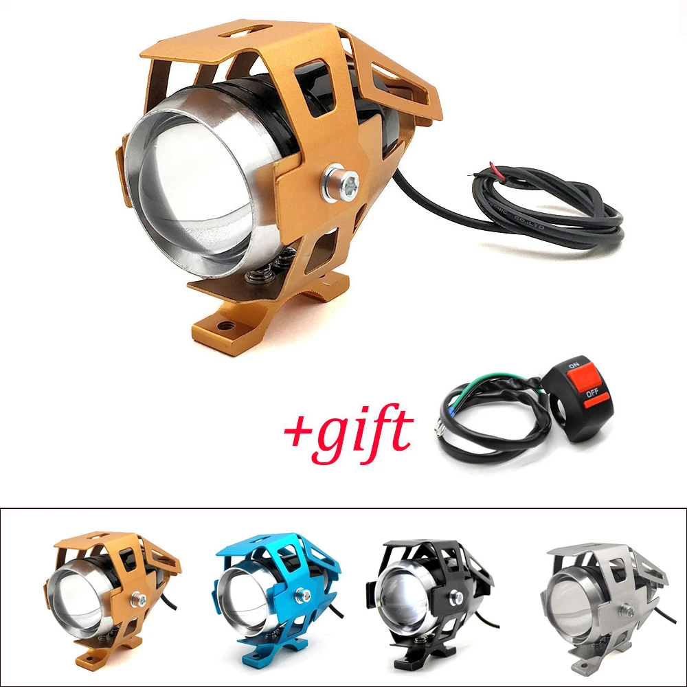 

Motorcycle LED Headlights U5 Led Spotlight moto light Fog Spotlights 12V For Yamaha FZ07 FZ09 XSR 700 900 TDM 900 YBR 125 xt 660