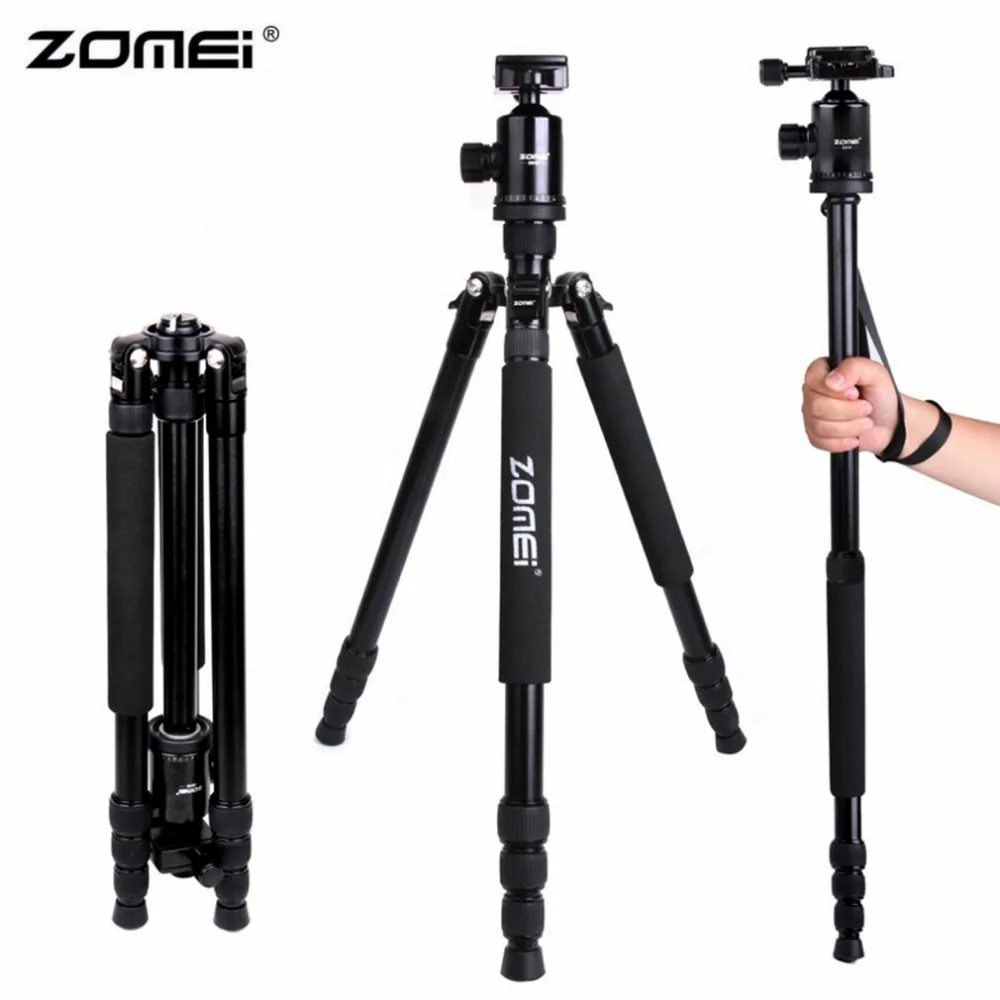

Zomei Z888 Portable Stable Magnesium Alloy Digital Camera Tripod Monopod Ball Head For Digital SLR DSLR Camera