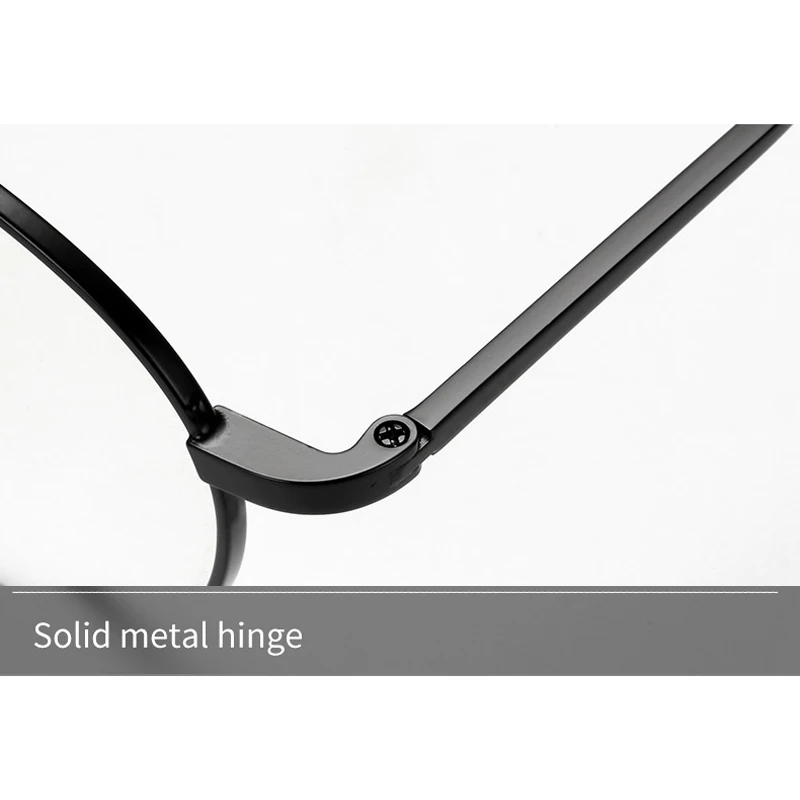 iboode Retro Round Metal Glasses Frame Women Men Optical Spectacle Prescription Eyeglasses Unisex Black Silver Gold Eyewear