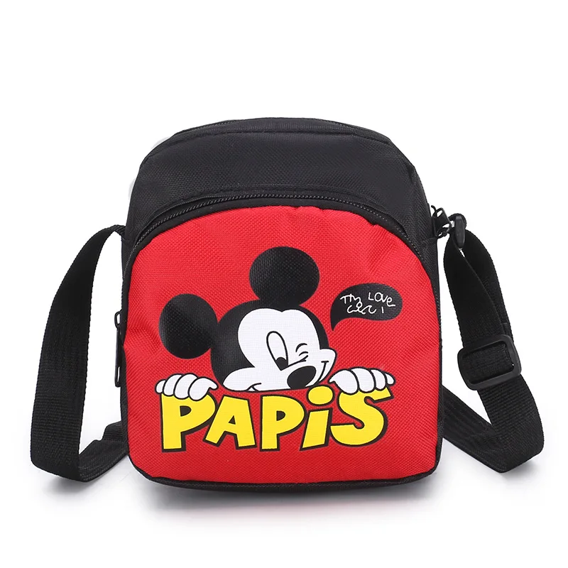 Disney/милая сумочка для маленьких девочек; модная сумка-мессенджер принцессы с Микки Маусом; сумки на плечо для мальчиков - Цвет: 2