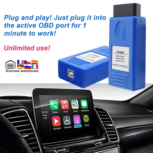 Neue Carplay Ntg5s1 Auto Obd2 Aktivierung Werkzeug Auto Spielen Fur Mercedes Fur Benz Ntg 5 1 Einfach Verwenden Fur Iphone Android Ntg5 S1 Aktivator Car Diagnostic Cables Connectors Aliexpress