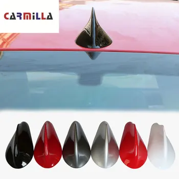 

Carmilla ABS Car Shark Fin Antenna Cover Radio Signal Shark Fin Sticker Fit for Ford Fiesta 1.6 ST 2013 Hatchback Acceessories