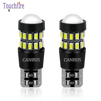 

2PCS T10 W5W 194 168 Canbus Interior Car Bulb 30LED 3014smd License Plate Clearance Auto Lamp Position Dome Reading Light 12V