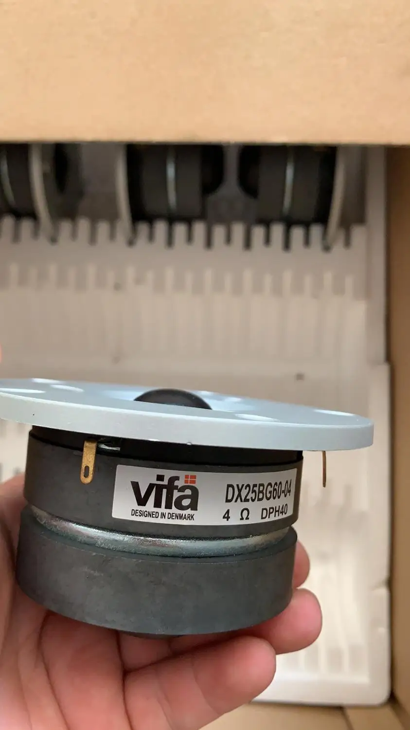 2PCS Original Vifa DX25BG60-04 4'' Dual Magnet