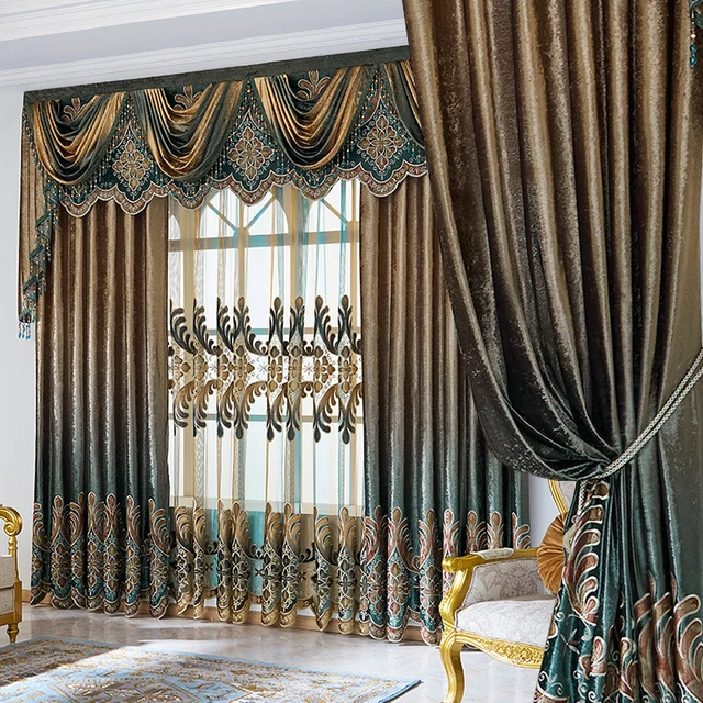 Luxury Curtains Living Room Valance