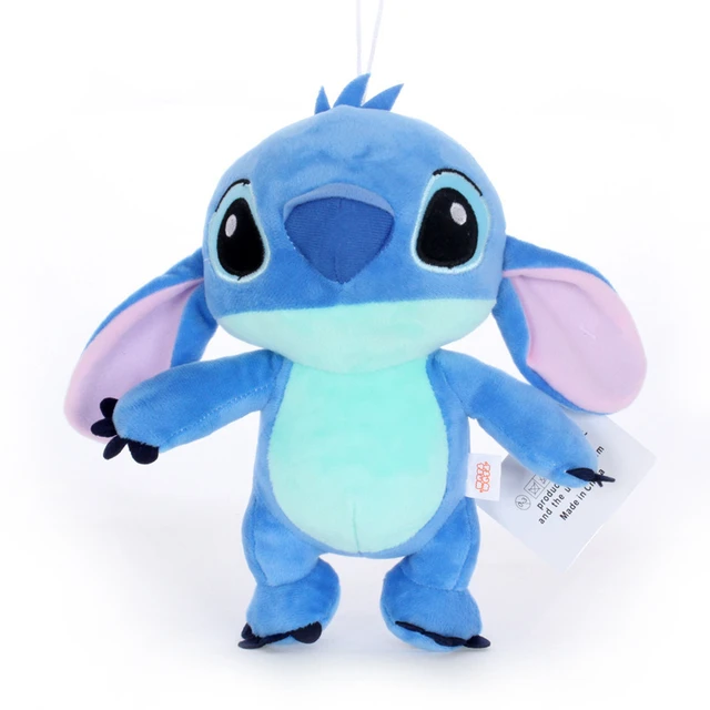 Disney-muñeco de peluche de Lilo y Stitch para niña, juguete de