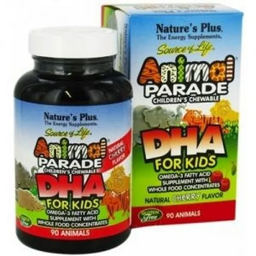 Animal Parade Dha Mastica 90 tablets Natures Plus food supplement | Красота и здоровье