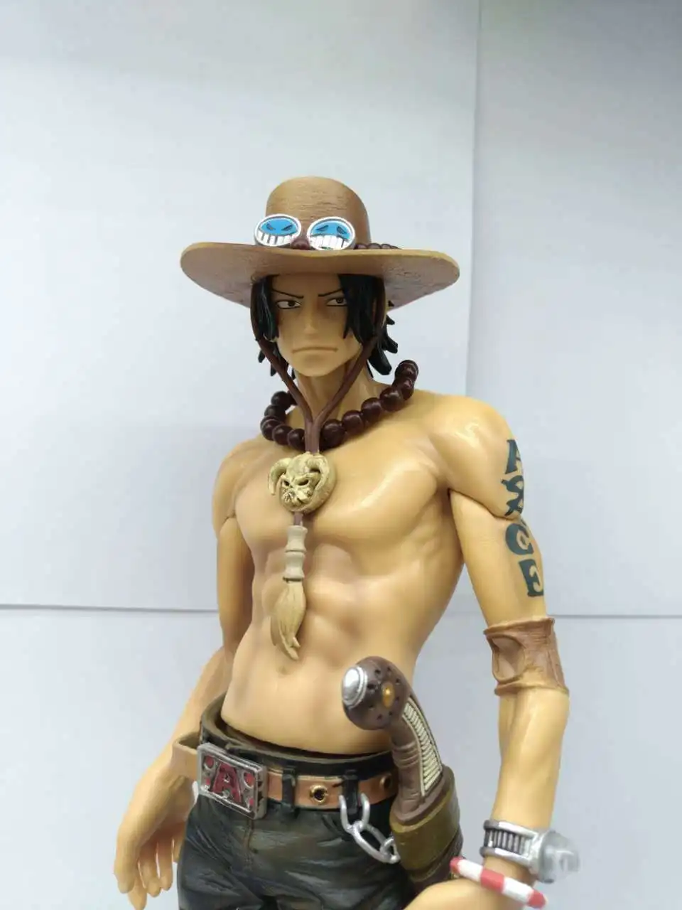 One piece/Sea King KOA Art King Group Vertical type Ace призовая фигурка гаражный набор