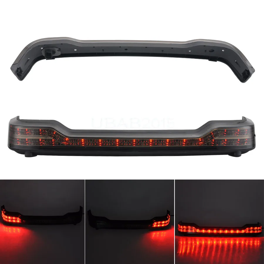

Motocycle Luggage Wrap Round LED Running Brake Tail Light for Harley Touring Electra Glide Road Glide FLTRU FLTRK 2014-2019