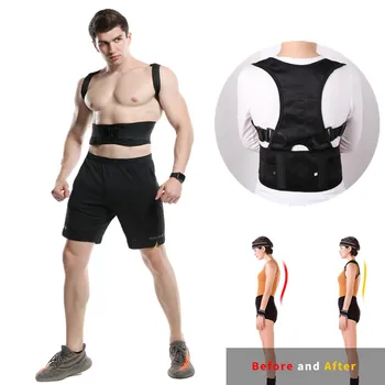 

Adjustable Posture Corrector Back Orthopedic Support Shoulder Lumbar Brace Support Corset Back Belt for Men Women Drop Shipping