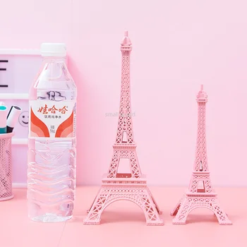

Home Decor Girl's Heart Pink Paris Eiffel Tower Home Creative Decorations Shooting Posing Props Birthday Gift Home Decoration