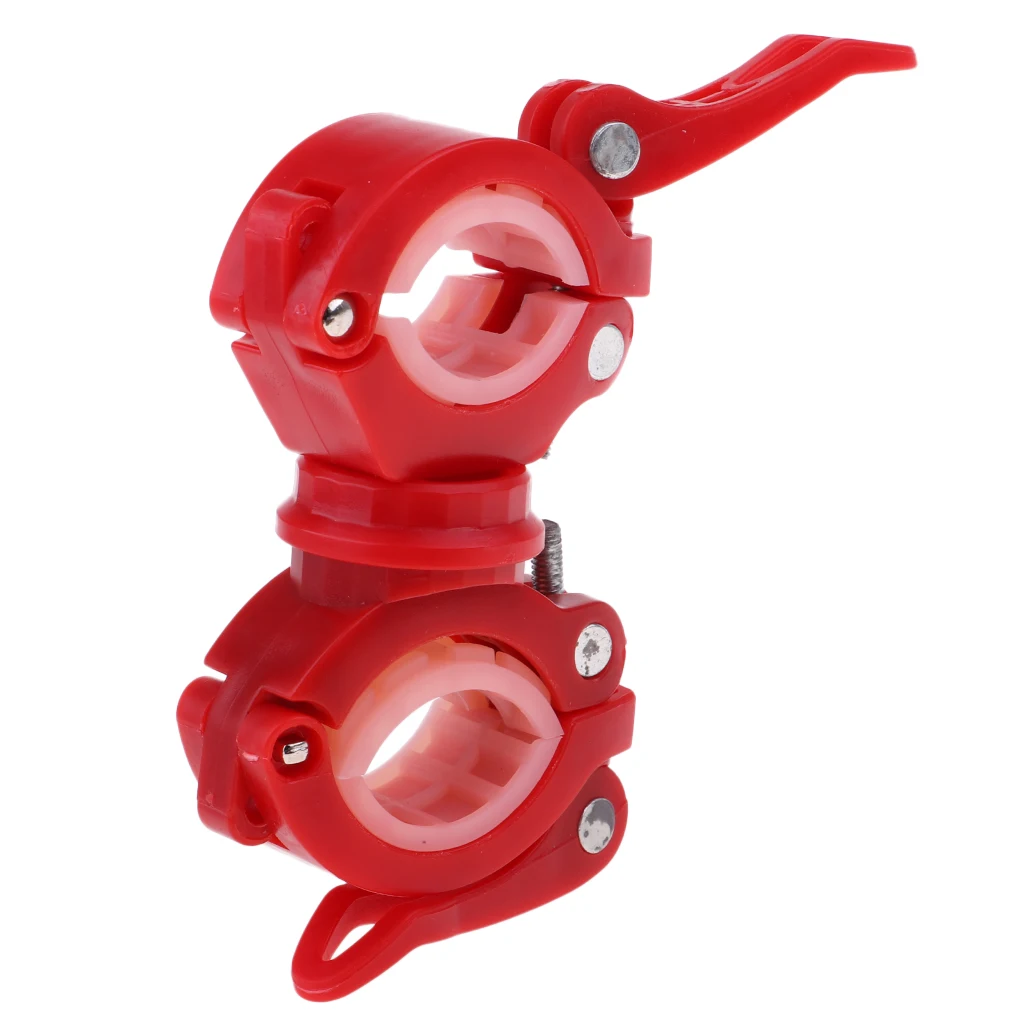 Bike Flashlight Torch Clamp/Bicycle Air Pump Clip Holder/Cycling Light Grip Bracket Reliable and Easy to Use | Спорт и развлечения