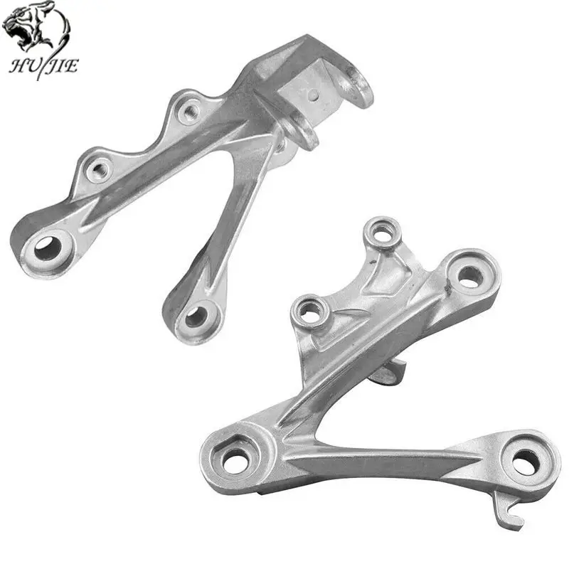 Передняя подножка мотоциклиста подножки Кронштейн Набор для KAWASAKI Ninja ZX6R 2009-2011 10 US$32,36