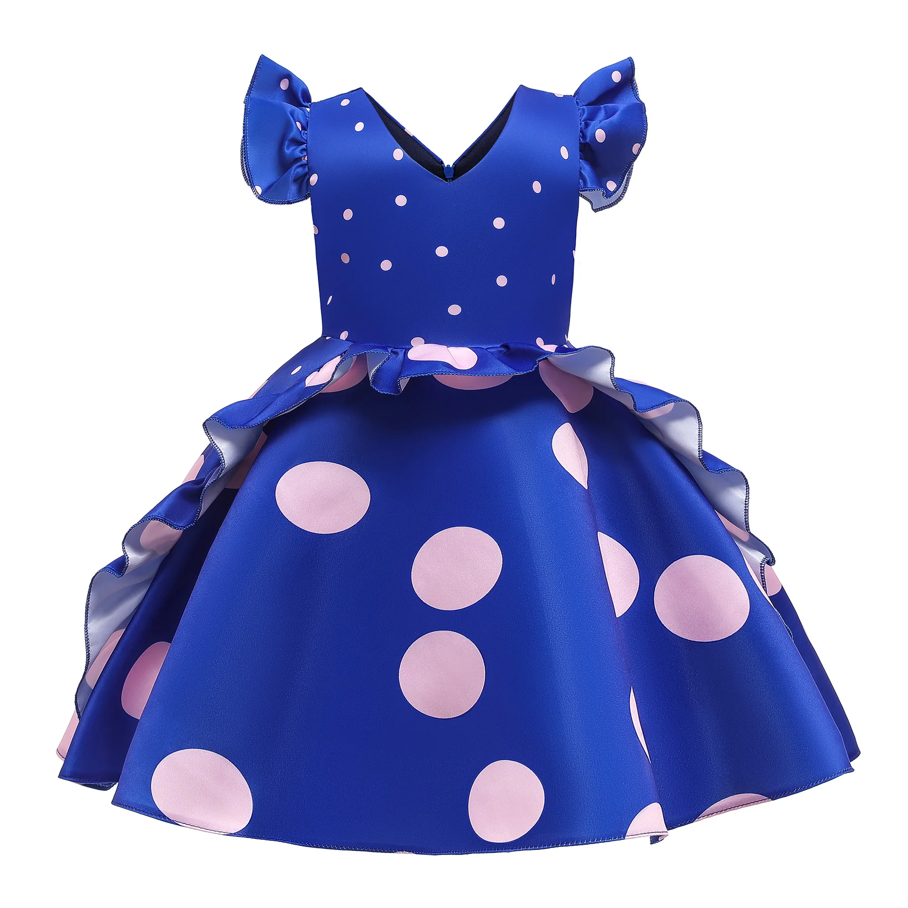 Baby Girls Princess Dot Print Dress Girl Party Dresses Children